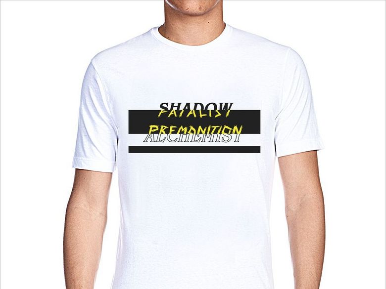 版权所有潮牌男装体恤衫矢量图印花图案设计(