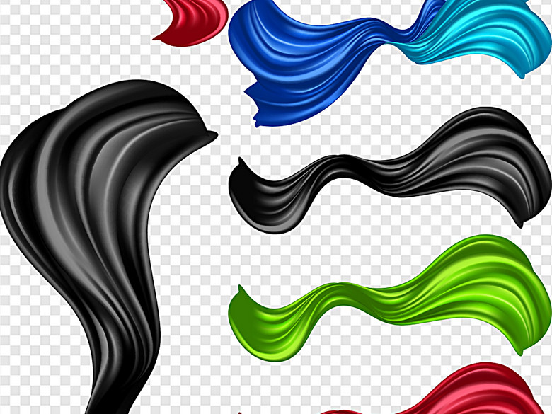 炫彩丝带炫彩线条彩色条纹(图片编号:1623189