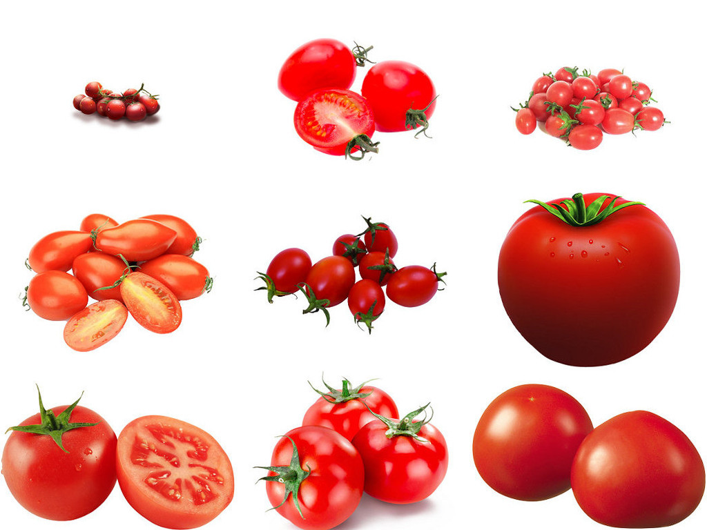 圣女果番茄水果ps设计素材2