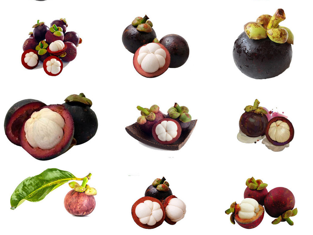 新鲜水果山竹ps设计元素