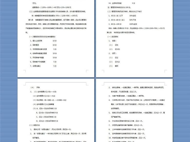 分公司绩效考核办法(图片编号:16257762)_绩效考核方案