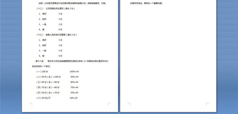 分公司绩效考核办法(图片编号:16257762)_绩效考核方案