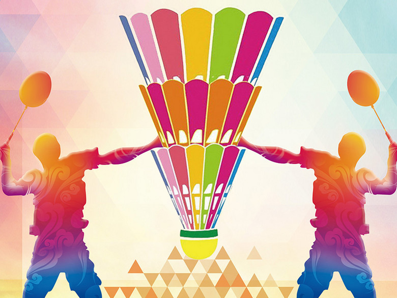 羽毛球比赛背景羽毛球比赛宣传海报(图片编号