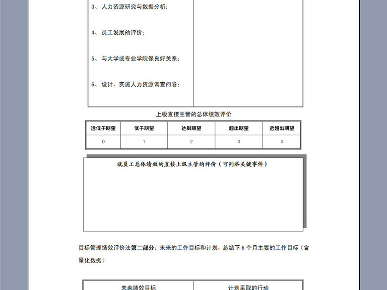绩效改进与绩效评价表(图片编号:16260421)_绩