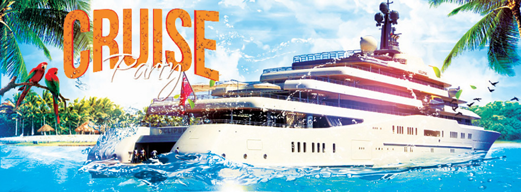 清新阳光唯美春夏游轮航海海洋风光旅游海报