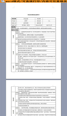 岗位职责_岗位职责范本大全_岗位职责模板下