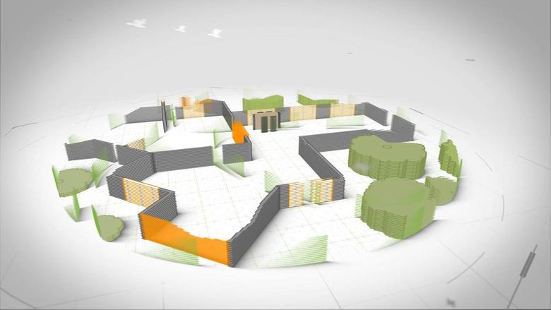 三维工程建筑立体动画logo标志片头folder(图片