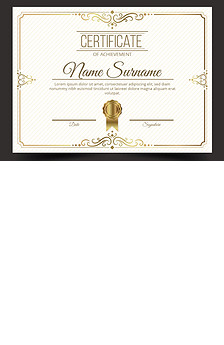 珠宝首饰经销商授权证书模板钻石图片设计素材