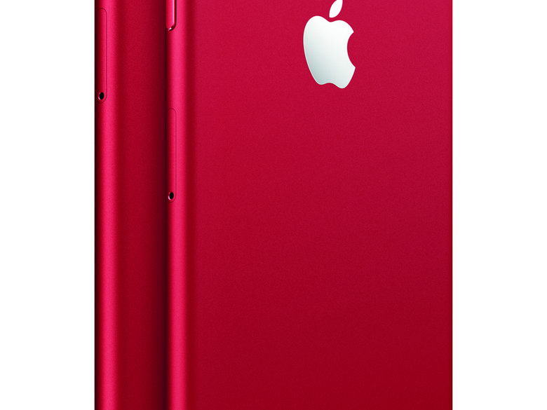 苹果7红色手机高清图(图片编号:16279836)