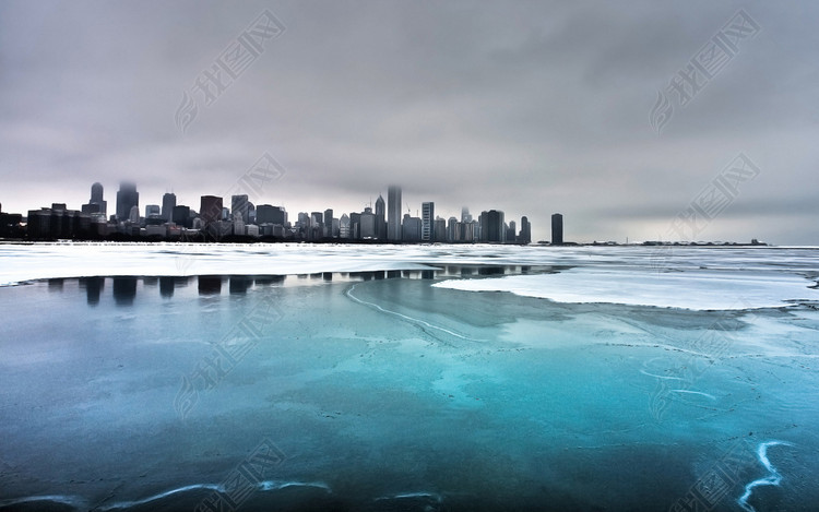 海边建筑海边城市湖边欧洲旅游风景图片下载素