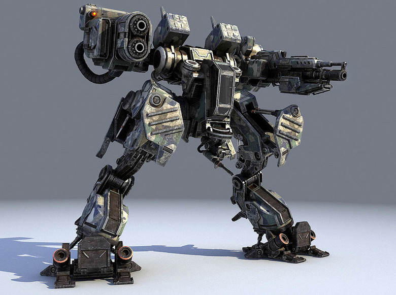 科幻机甲机器人带动画(图片编号:16308516)