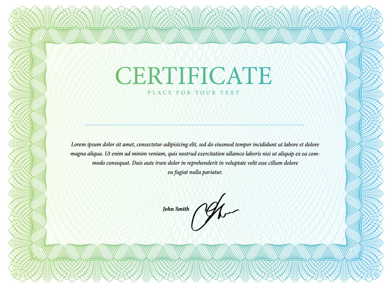 产品专利证书荣誉证书学位证书防伪纹(图片编