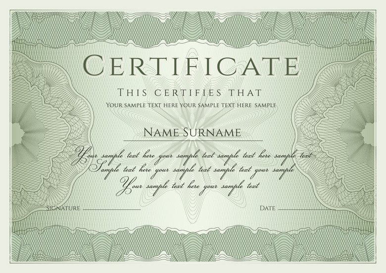 国外证书模板公司企业授权证书代理商合约(图