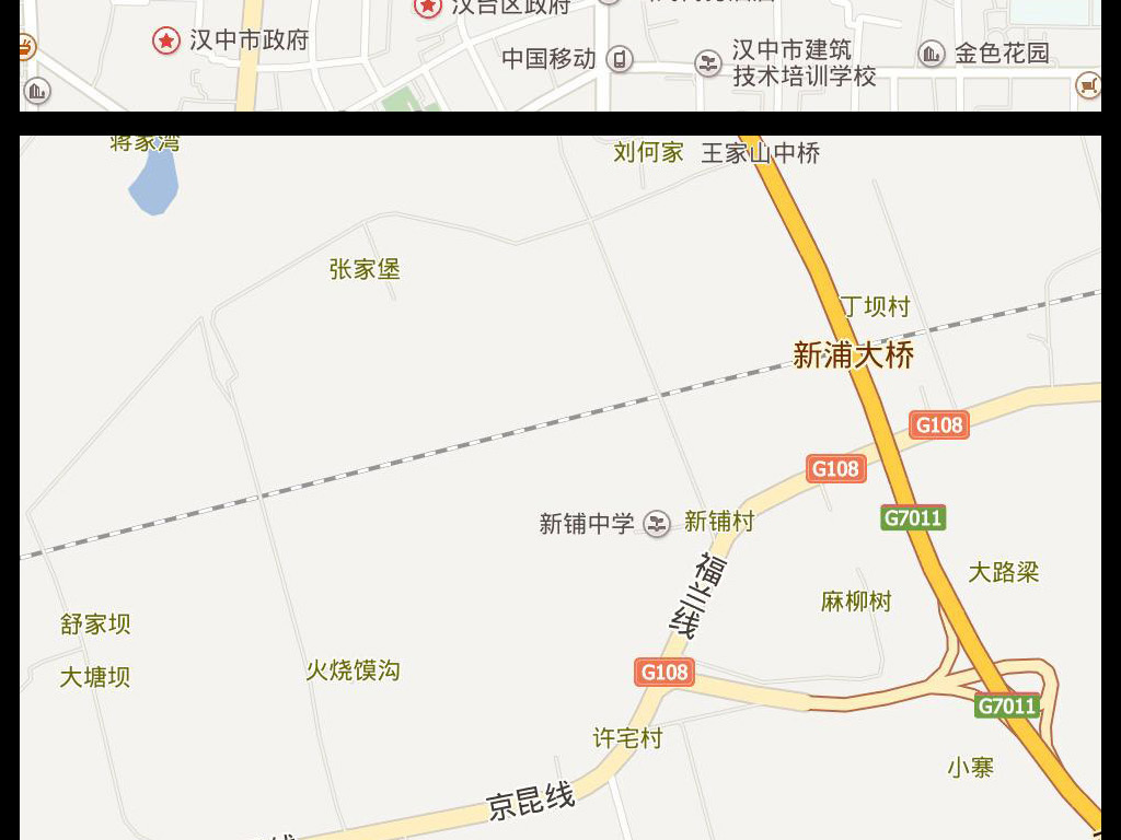 2017高清汉中市地图图片素材图片