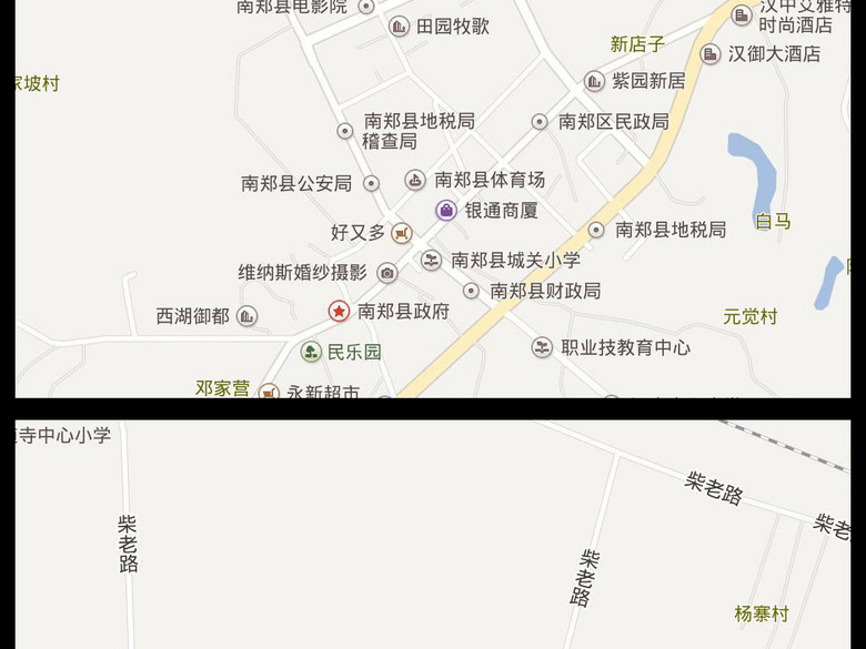 2017高清汉中市地图图片素材(图片编号:1632