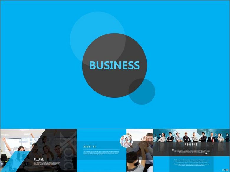 商务介绍产品市场项目推广规划PPT模板(图片