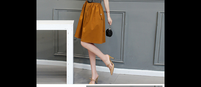 连衣裙详情页女装宝贝描述简单大气时尚简约(