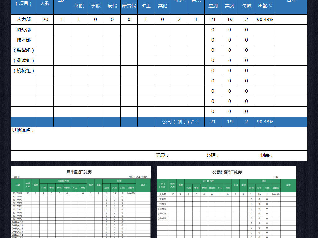 统计表格式_厂月收入统计表(3)