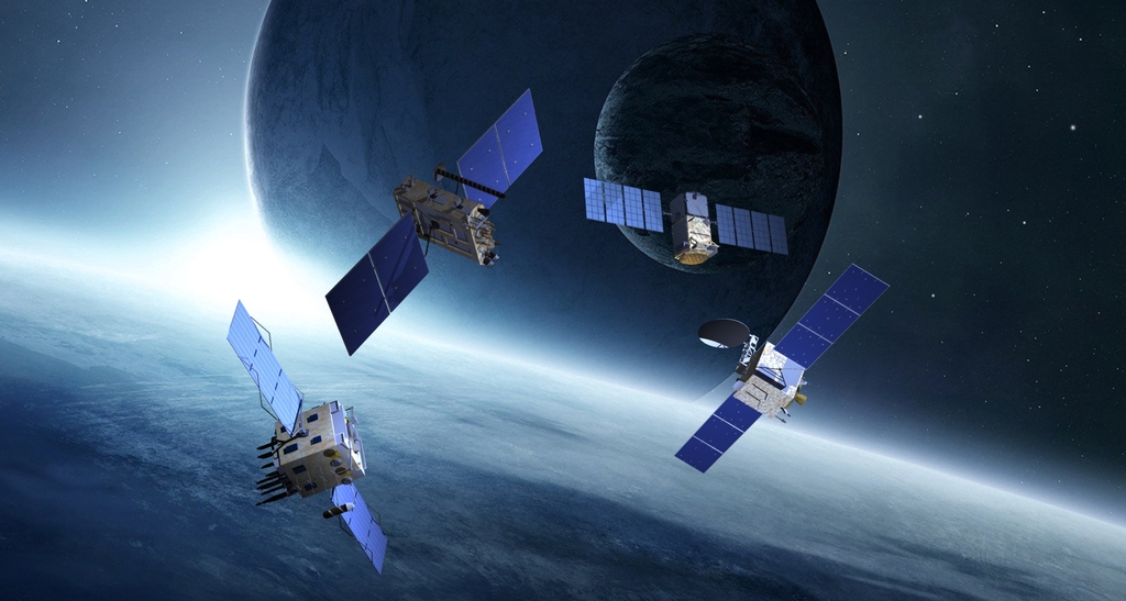 四款3D北斗GPS定位卫星定位系统模型