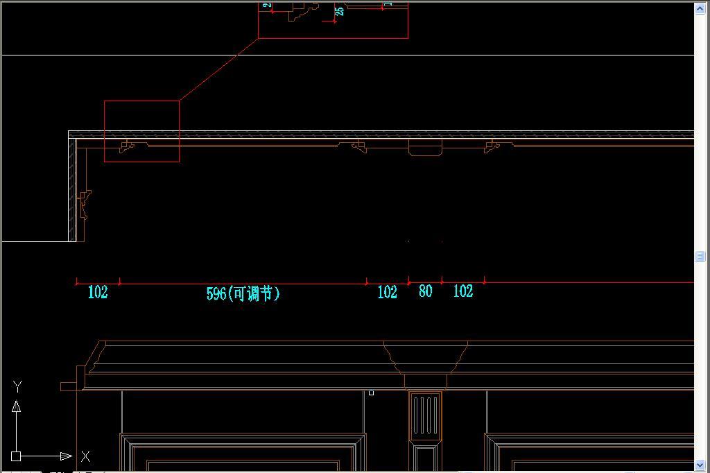 标准常用护墙板CAD安装图及木门图