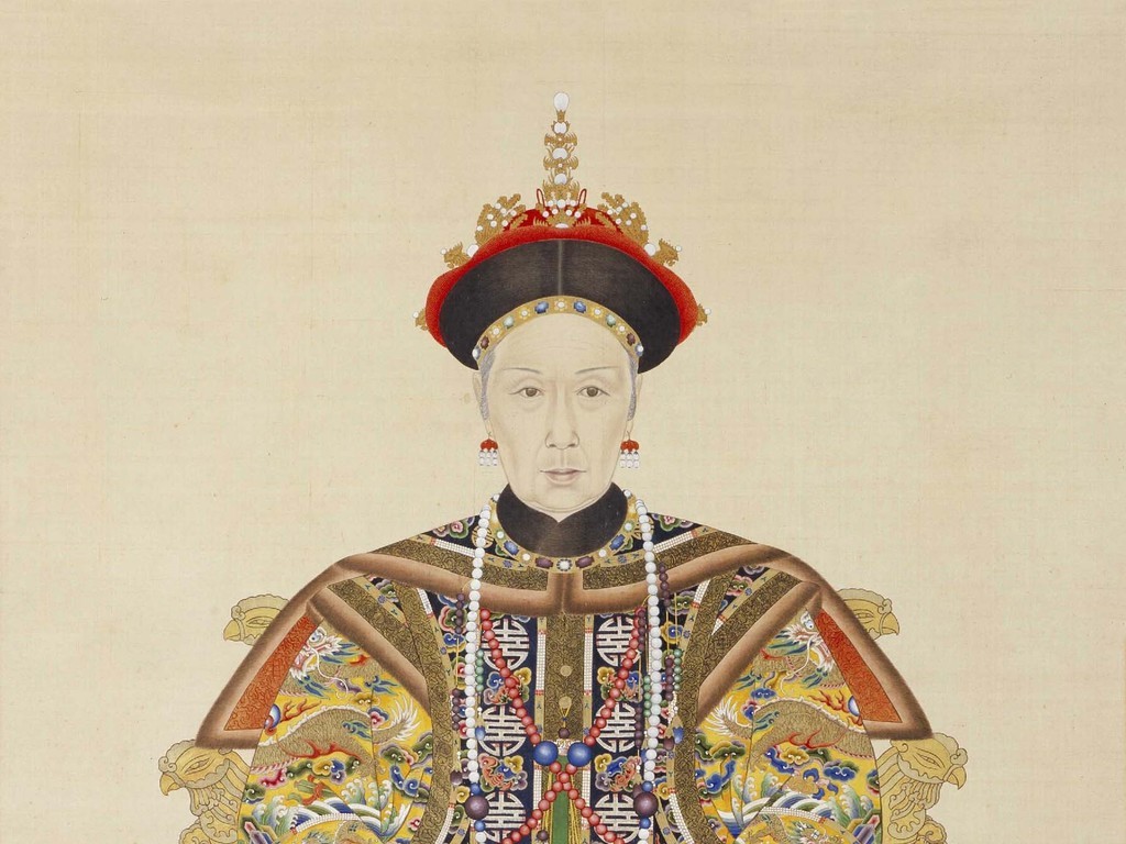 孝钦显皇后慈禧皇太后朝服像
