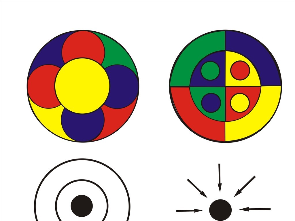 全脑教育脑力培训脑力开发小学教育色彩分辨