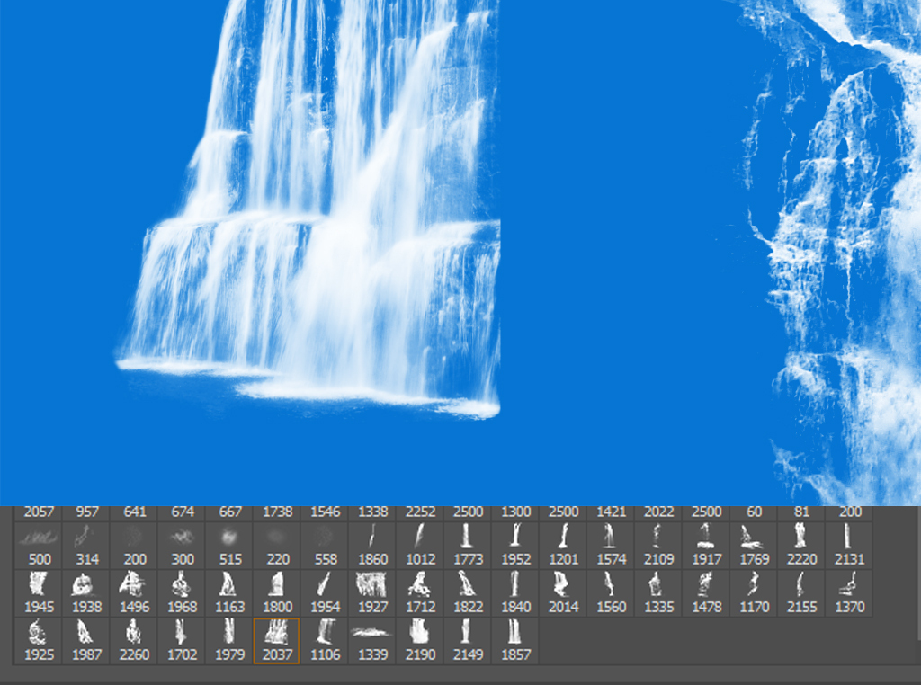 ps笔刷瀑布waterfalls(瀑布)图片素材_模板下载(31.60