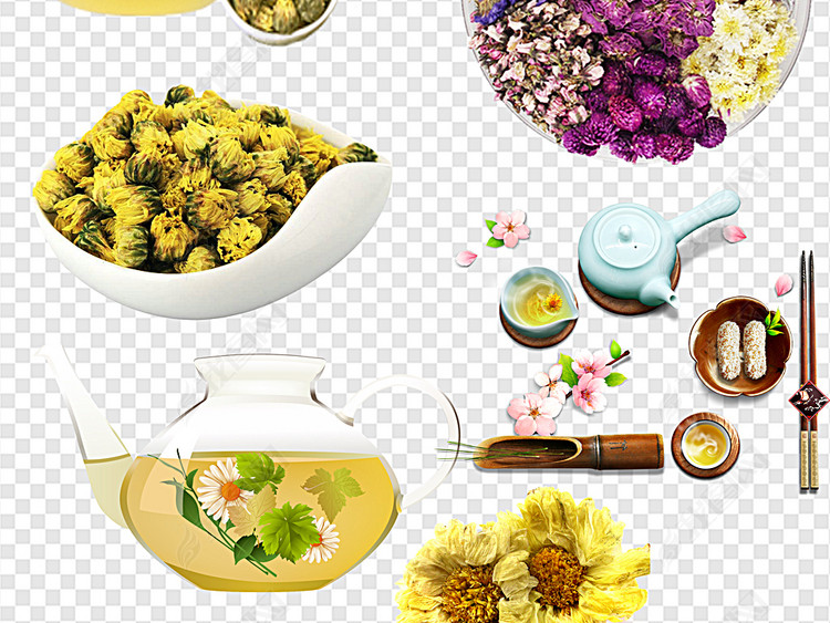 菊花茶杭白菊花茶白菊花茶贡菊花茶