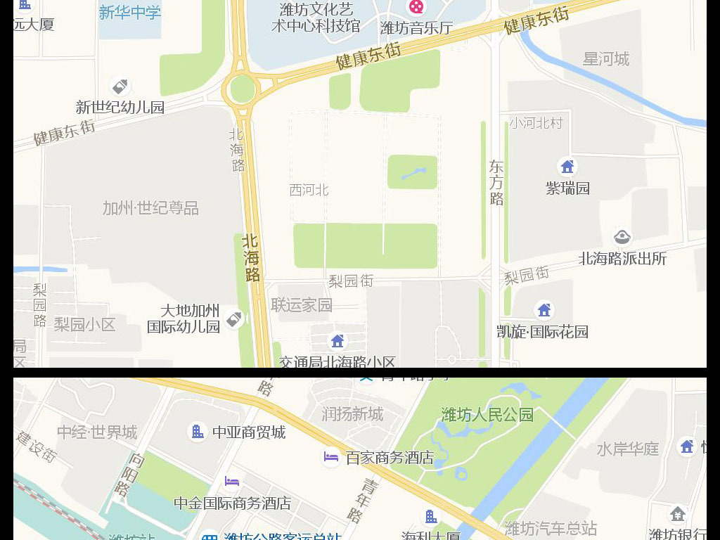 潍坊中心城区人口_潍坊城区交通图