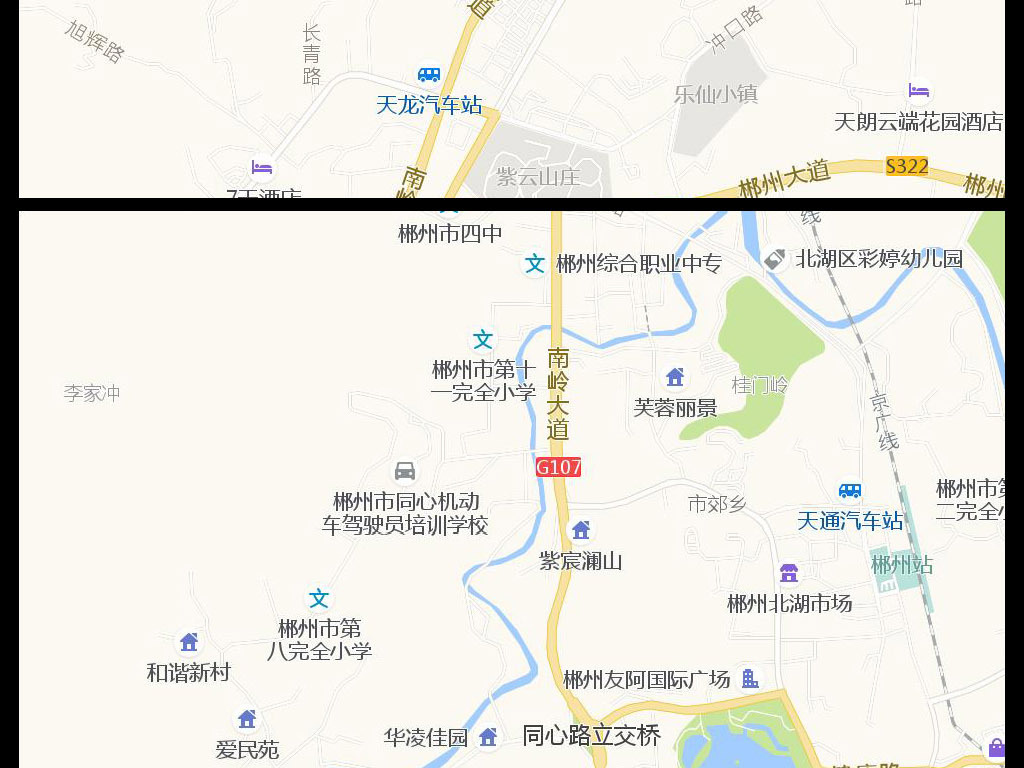 高清郴州市电子地图图片下载图片
