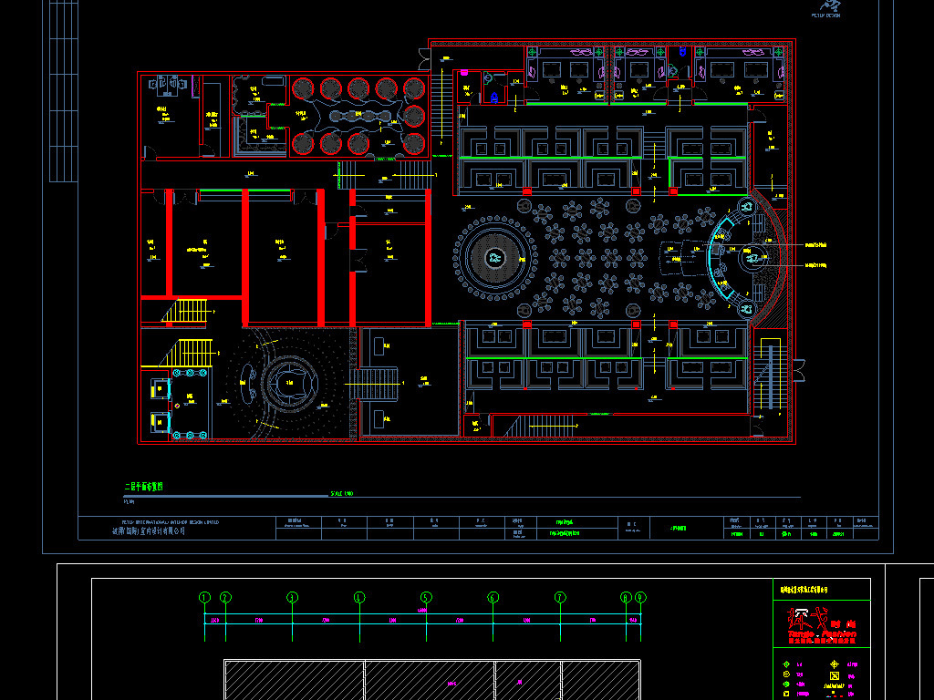 三套酒吧CAD设计施工图