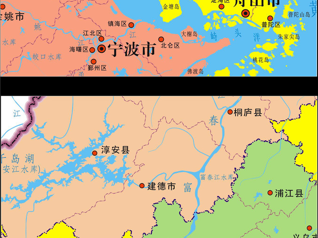 最新浙江行政区域划分gdp_浙江省行政区划地图集