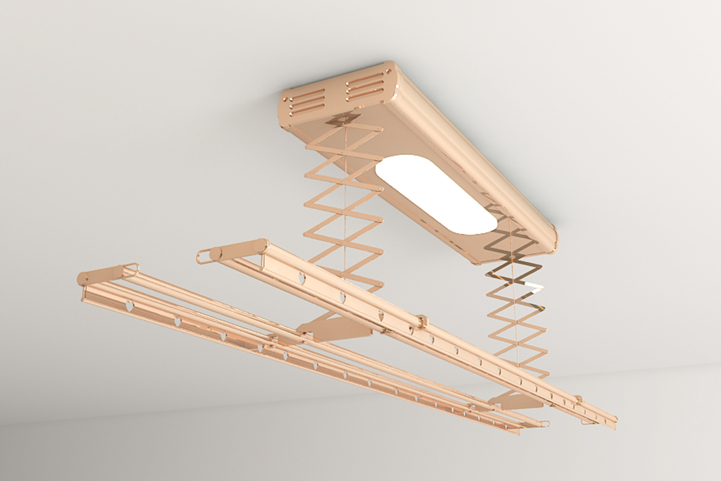 电动晾衣架模型