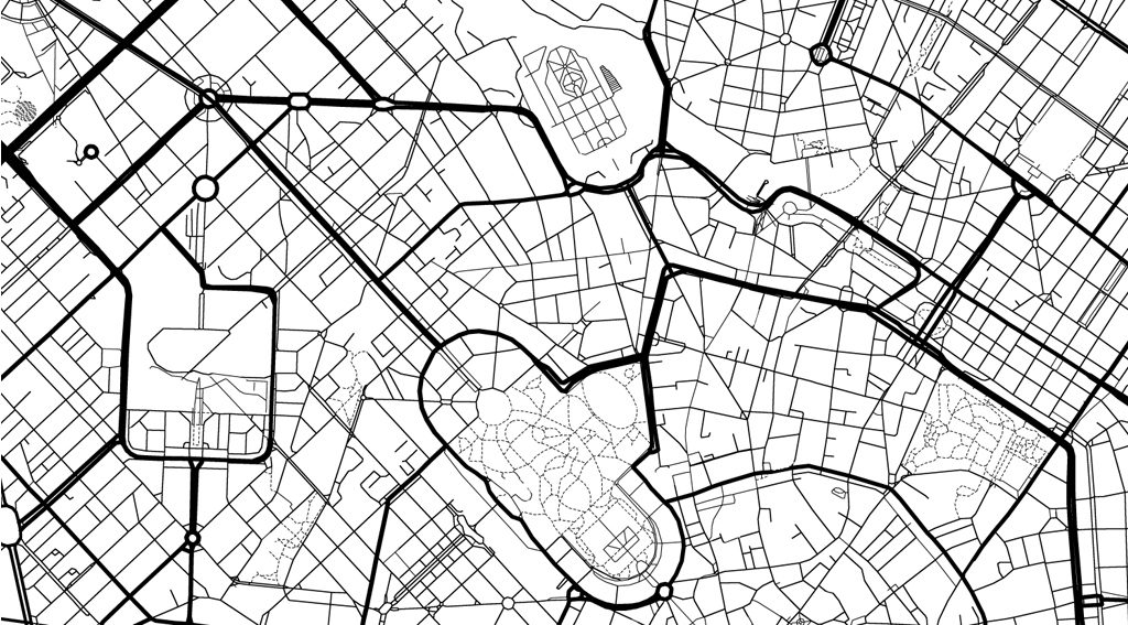 北欧现代客厅创意世界中国城市线描地图米兰图片