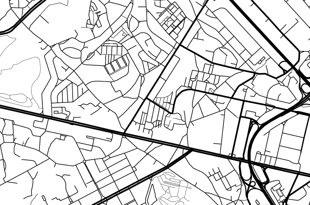 北欧现代客厅创意世界中国城市线描地图波尔图图片