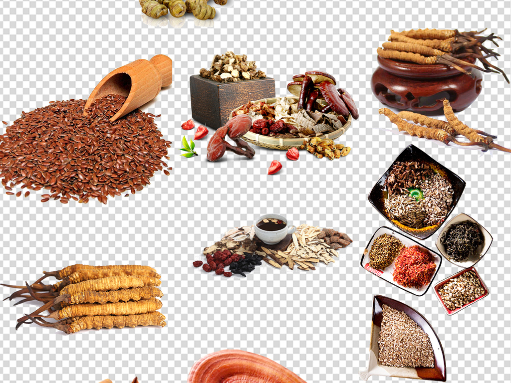 中医中药png免扣素材