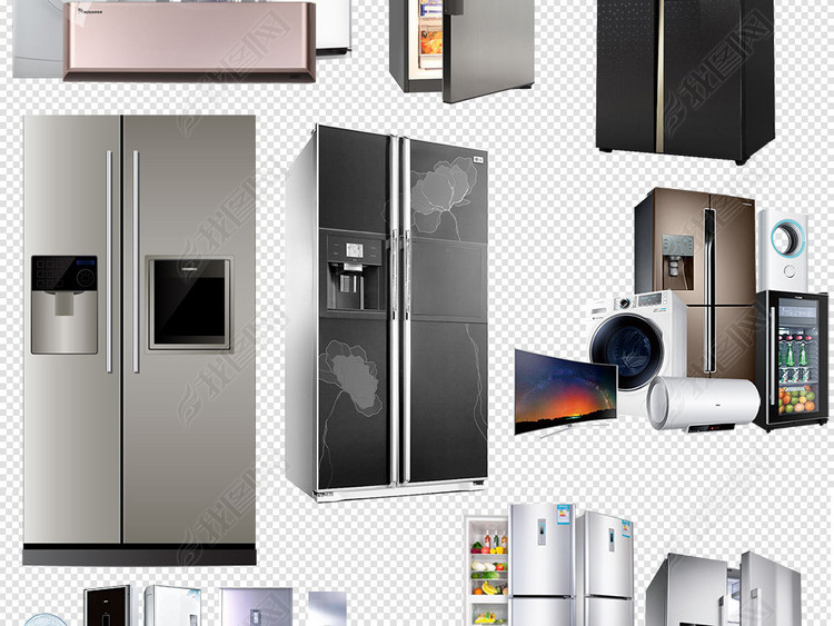 京东家用电器冰箱大家电设计素材