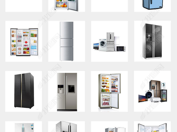 京东家用电器冰箱大家电设计素材