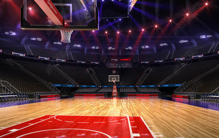 篮球运动比赛美国NBA职业联赛电竟场地