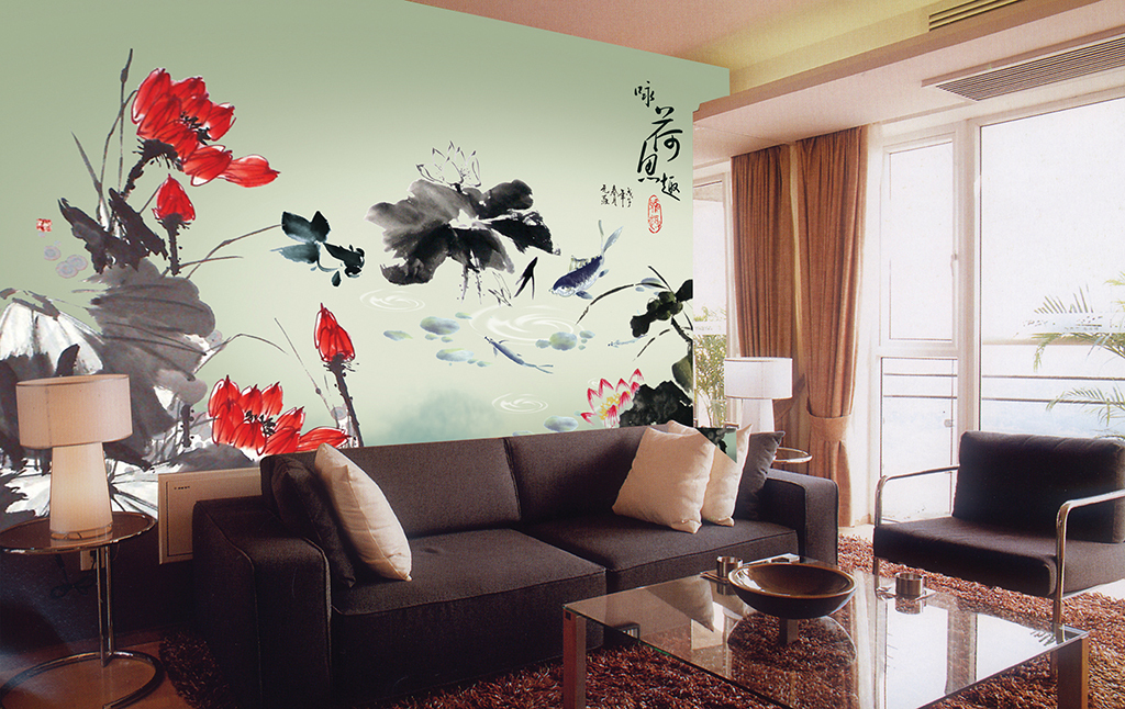 墙布电视沙发背景墙效果图一套 16636867-e3c51fd6b6da01b0609296c9f3723544.jpg