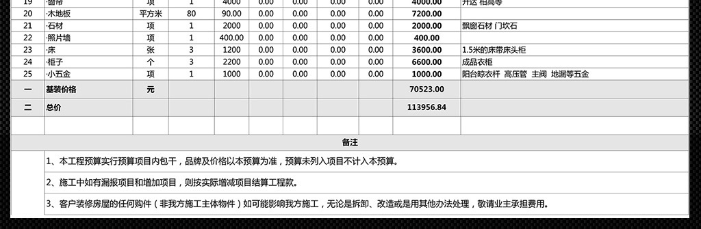100平米衣柜室内装修全包房屋v衣柜明细表宁波移门品牌十大预算图片