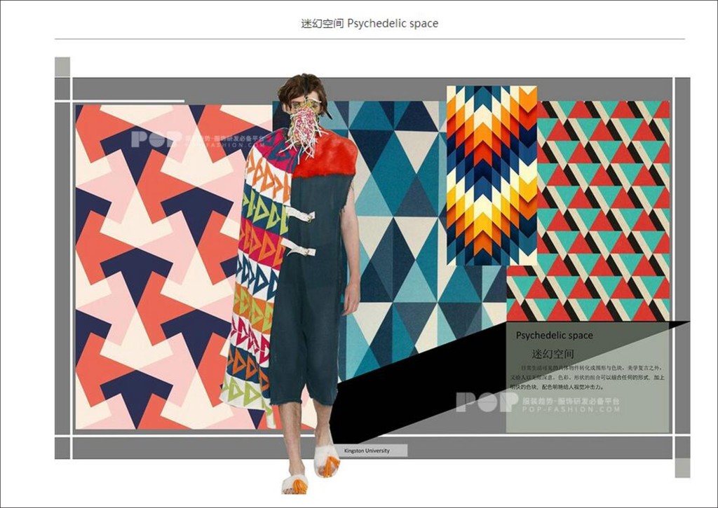 2019春夏男装图案趋势预测--迷幻空间Psyche