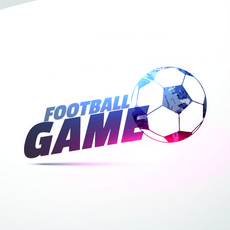 足球运动元素图案图片设计素材_高清CDR模板