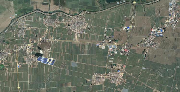 安新县高清卫星地图有地名(图片编号:1671420