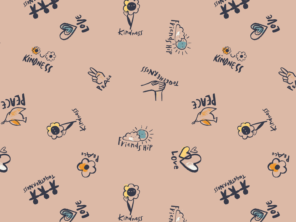 小清新物品器件图案衬衫T恤裙子印花源文件