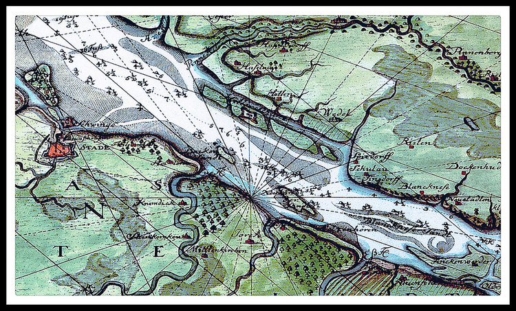 高清佛罗伦萨全景图手绘全景地图欧式装饰画
