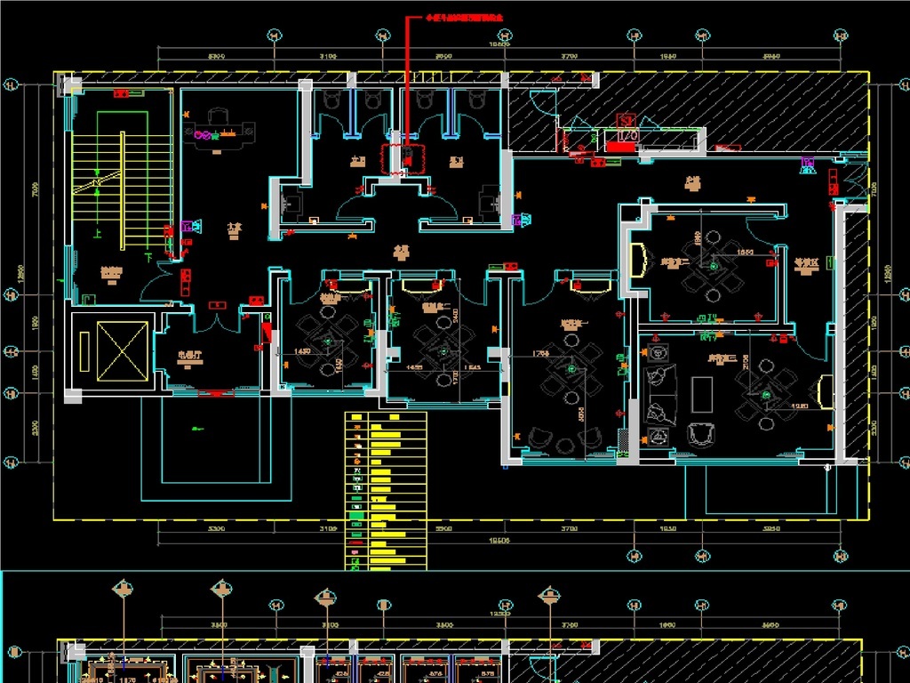 会所全套施工图CAD平面设计图下载(图片125