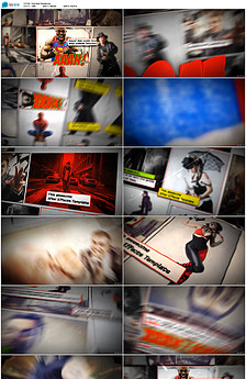 2017时尚4K快闪图片展示片头A.设计素材_高清