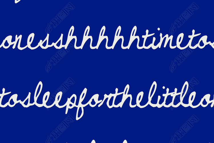 艺术字AI素材英文字母印花潮牌服饰印花