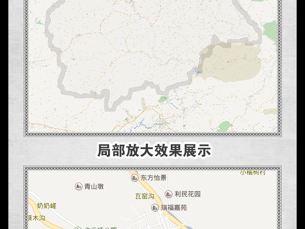 高清张家口市赤城县地图(图片编号:16848123)_河北_我图片